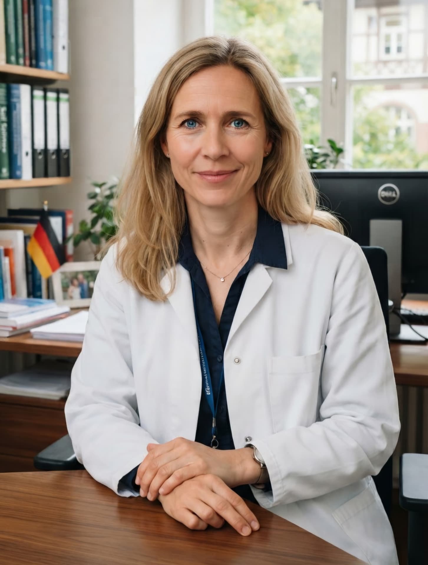 Retrato de Sofia Mayer, CEO e principal representante da BioSynedic