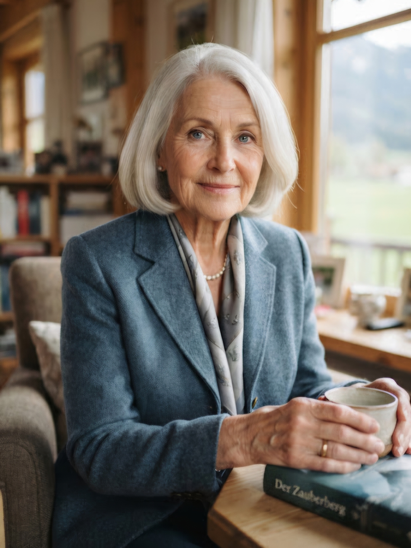 Retrato da Dra. Ingrid Mayer, cofundadora e Diretora Médica Emérita da BioSynedic